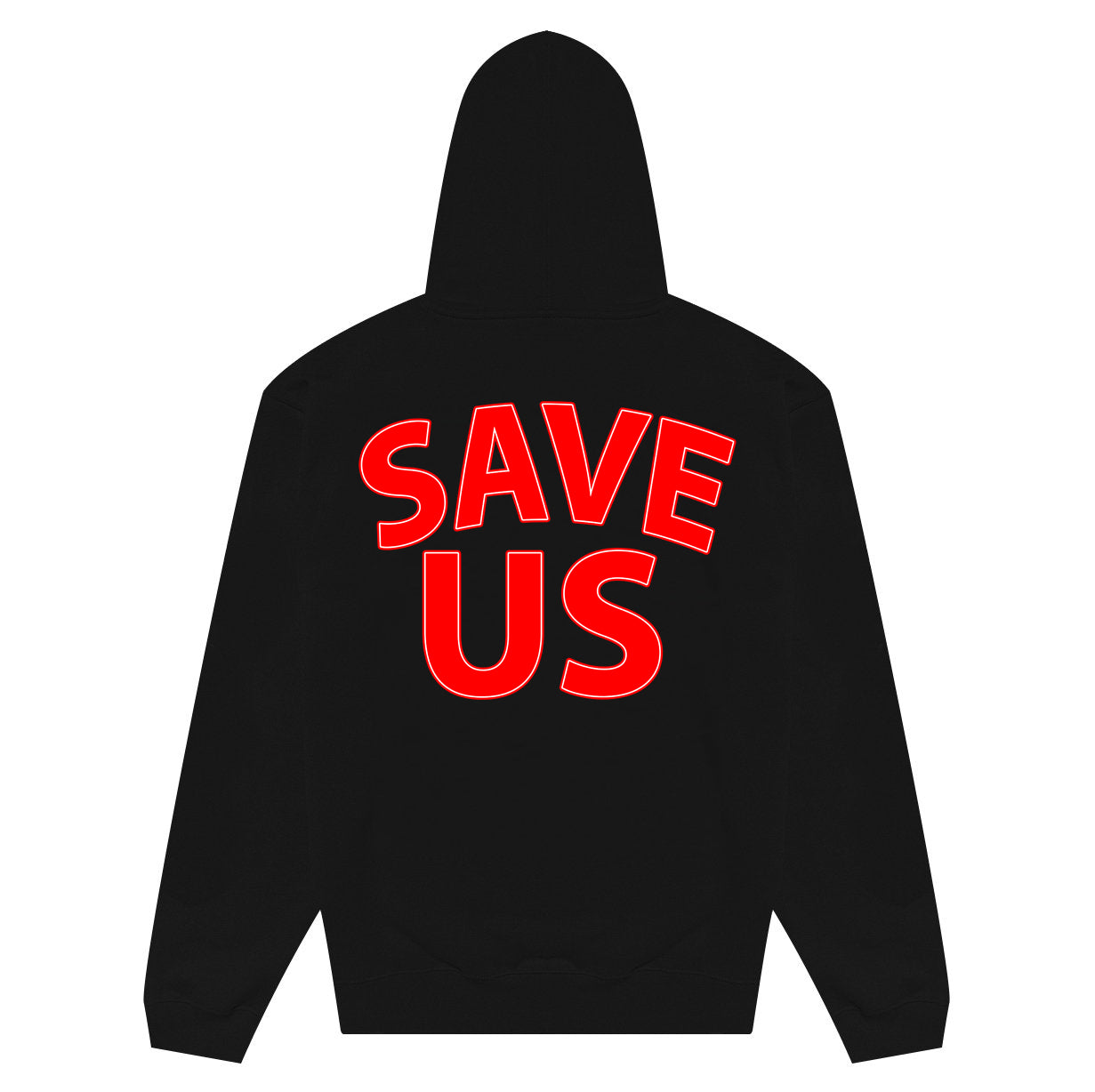 SAVE US PULLOVER BLACK
